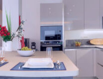 sink, wall, design, table, indoor, vase, interior, countertop, bathroom, home appliance, cabinetry