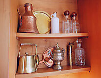 wall, indoor, kettle, vase, kitchen, tableware, jug, teapot, home appliance, pitcher
