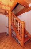floor, indoor, stairs, ladder, wooden
