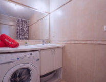 indoor, sink, wall, bathroom, appliance, kitchen, plumbing fixture, home appliance, white goods, countertop