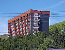 a large brick building