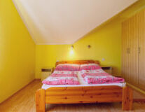 floor, indoor, wall, yellow, house, ceiling, room