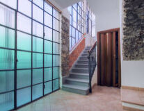 shoji, building, stairs, floor, door, indoor, window