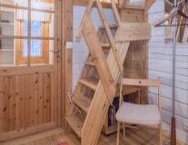 floor, indoor, furniture, construction, wooden, ladder