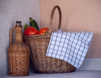 basket, indoor, fruit, container