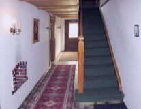 wall, indoor, stairs, floor, house, rug