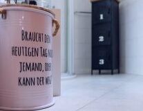 waste container, text