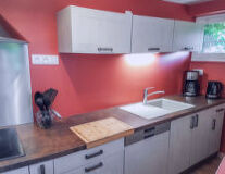 indoor, cabinet, wall, kitchen, sink, design, floor, countertop, cabinetry, home appliance