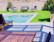 furniture, bench, chair, table, outdoor, swimming pool